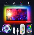 5 Meter Mobile Apps control Strip Lights, Music sync and Remote Conte - Rgb Led Strip Light - rgb light. 