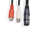 XLR To Dual RCA Cable XLR To RCA Y Splitter Cable. 