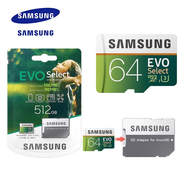 128gb Samsung 512gb Sd Card Price New Series Samsung Memory Micro