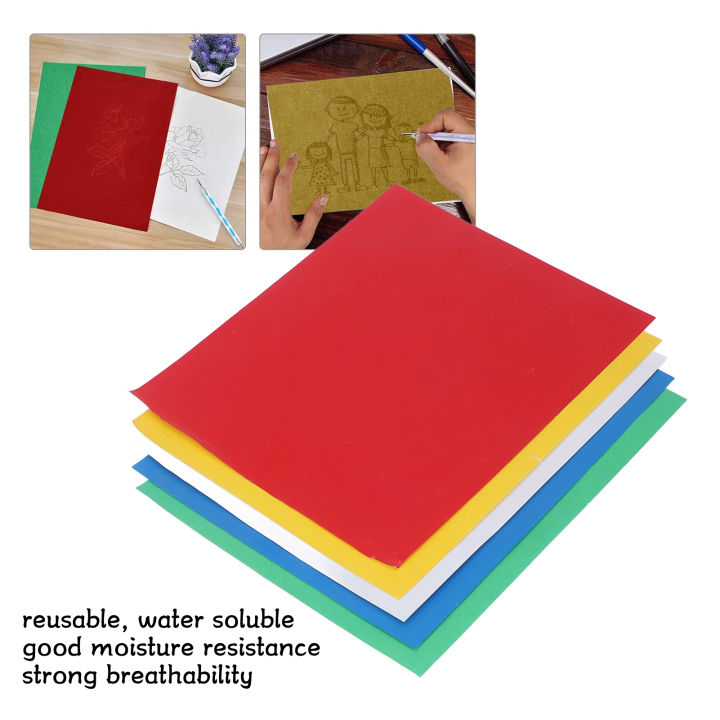 5%20Pcs%20A4%20Transfer%20Paper%20Water%20Soluble%20Carbon%20Paper%20Tracing%20Paper%20Copy%20Paper%20-%20Image%203