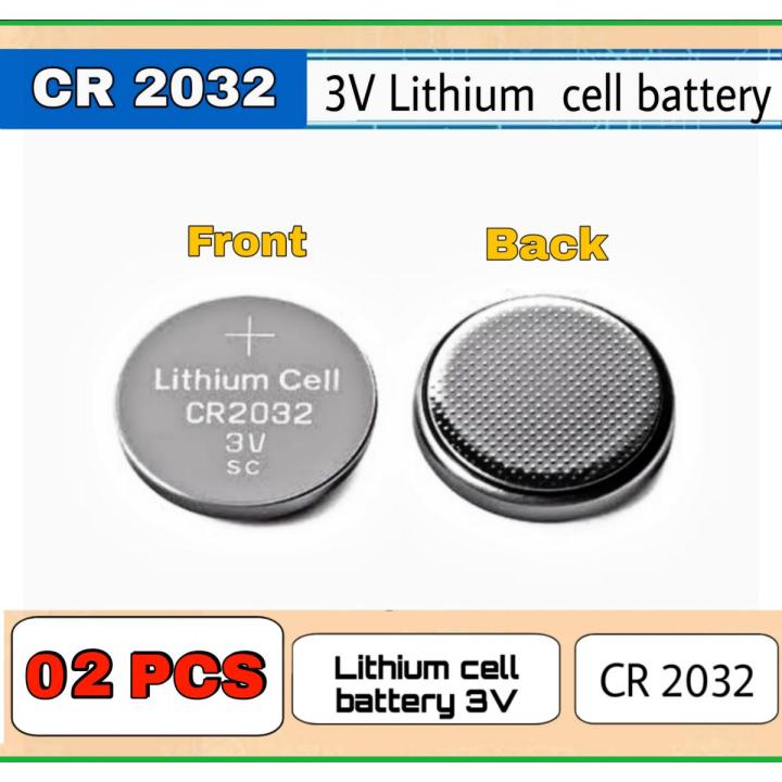 CR2032 Lithium Cell Coin Battery 3V Silver for Motherboard, Remote Control, Watch , PC CMOS, Calculators, Weight Scale , Thermometer , Glucometer etc. - battery