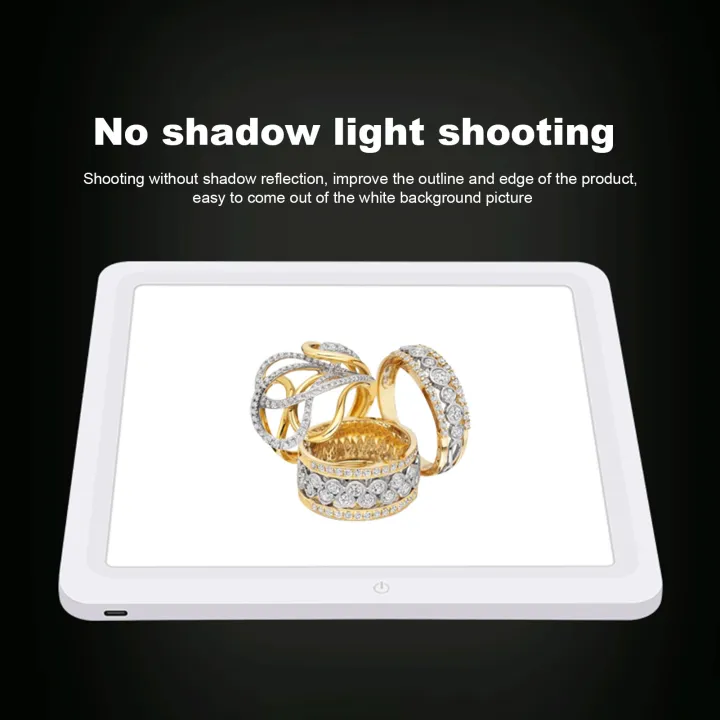 PULUZ%20Shadowless%20Lamp%20Panel%20Pad%2022cm%20LED%20Photography%20Shadowless%20Bottom%20Light%20for%20Studio%20Box%20Lightbox%20Shooting%20Commercial%20Objects%20-%20Image%206