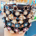 【Beiver Jewelry Store 】Korean Rhinestione Sweet Bangs Clip Fashion Ladies Headband.