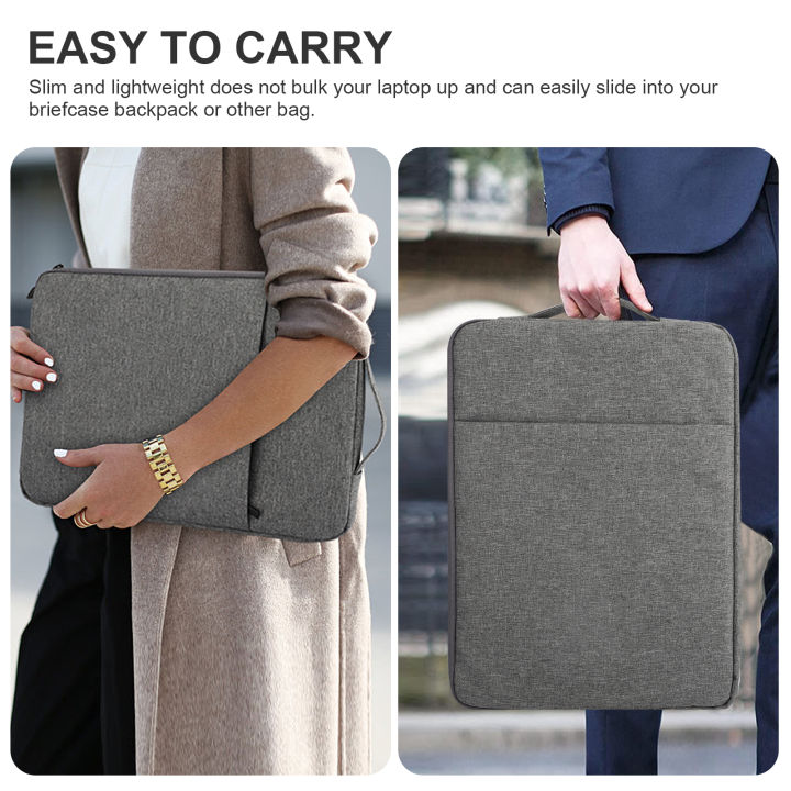 15.6%20%20Inch%20Laptop%20Sleeve%20Case%20%20%20Waterproof%20Tablet%20Cover%20Bag%20Compatible%20With%20Macbook%20Air%2011%2012,%20Surface%20Pro%207+/7/6/5/4,%20Surface%20Laptop%20Go%202,%20Hp%20Samsung%20Acer%20Asus%20Chromebook%20With%20Handle.%20-%20Laptop%20Cover%20-%20Image%202