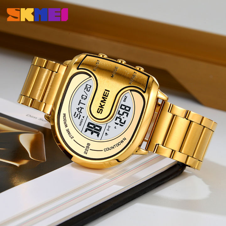 SKMEI%20Genuine%20Men's%20Electric%20Watch%20Life%20Waterproof%20Stainless%20Steel%20Watch%20Clock%20EL%20Luminous%20Countdown%20Double%20Time%202298%20-%20Image%207