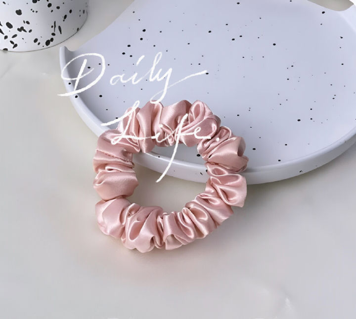 Woman%20Fashion%20Scrunchies%20Silk%20Hair%20Ties%20-Girls%20Ponytail%20Holders%20Rubber%20Band%20Elastic%20Hairband%20Hair%20Accessories%20-%20Image%202