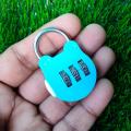 3 Digit Coded Lock Bag Luggage Travel Anti-theft Password Security Box Code Lock Password Lock Anti-rusting Waterproof Padlock for Travel Luggage Zipper Backpack Handbag Safe Anti-theft Combination Code Number Lock.