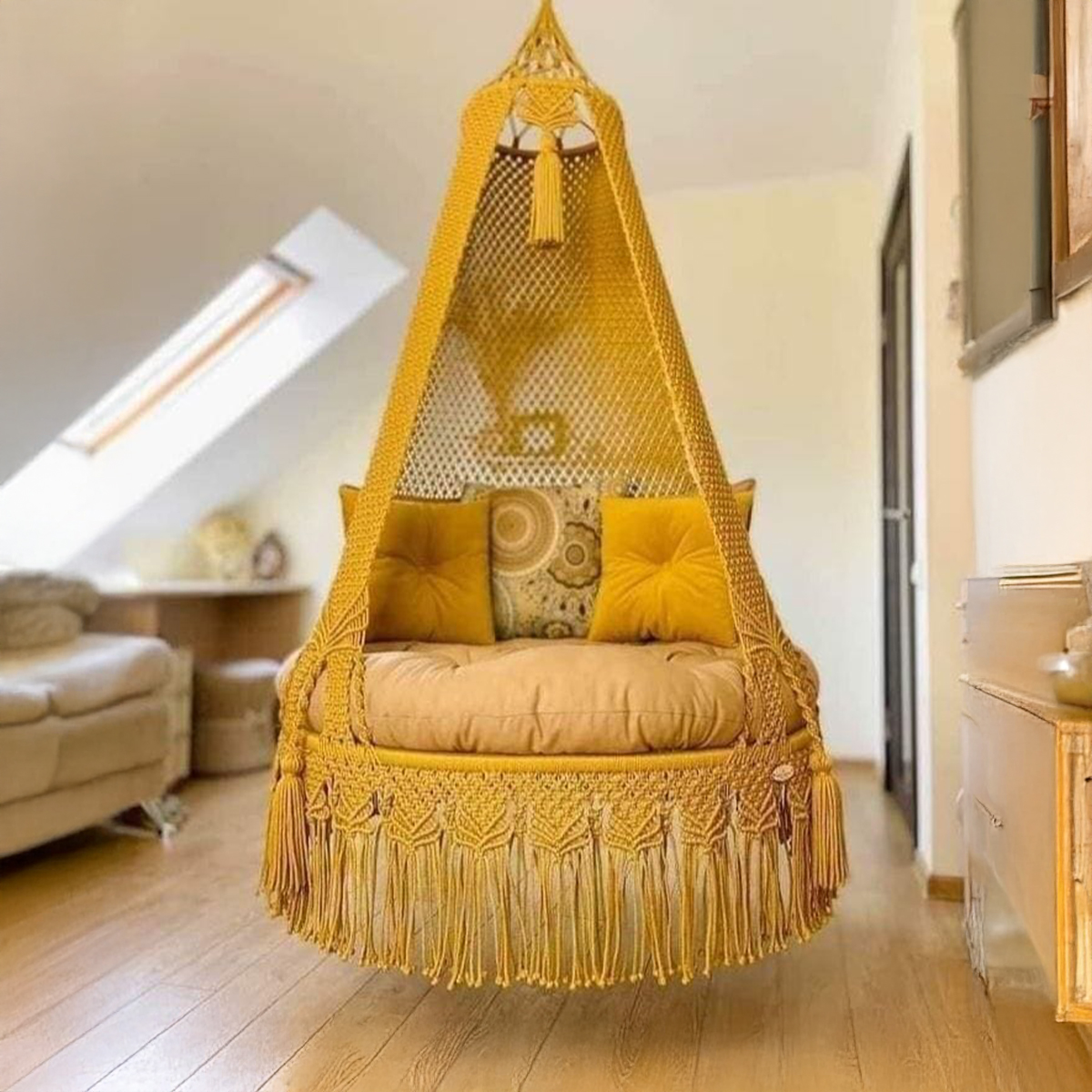 Trendy Fashionable Outdoor Swing Chair Dulna - Round Aluminium Hammock>” /></p>
<p>Regular Price : 6150 BDT<br />
Sales price Is: 3075 Taka.</p>
<p>OrderINFO : &ID50627JH0026<br />
More Products : <a href=