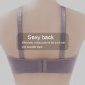 Women Bra Adjustable Strap Wire Free Three-line Buckle Lady Bra.