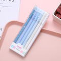 6Pcs/Set Cute Morandi Gel Pen Kawaii 0.5mm Black BallPen Office School Stationery Supplies Student Writing Water Pen Neutral Pen.