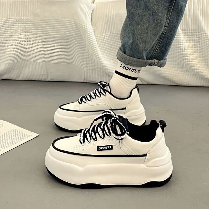Popular%20Platform%20White%20Shoes%20Women's%20Autumn%20and%20WinterinsTrendy%20Korean%20Casual%20Sneakers2023New%20All-Match%20Dissolved%20Sneakers%20-%20Image%209