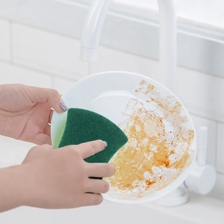 150Pcs%20Multi-Purpose%20Double-Faced%20Sponge%20Scouring%20Pads%20Dish%20Washing%20Scrub%20Sponge%20Stains%20Removing%20Cleaning%20Scrubber%20Brush%20-%20Image%203