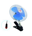 DC 12v Clip Fan - 12v Clip type Cooler Fan Clip Switch Outdoor Camping best use at home.
