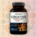 NatureBell Creatine Monohydrate - 3000 mg - 300 Capsules - Micronized Formula - for Muscle Performance & Recovery. 