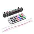 Bluetooth, SD Card Slot, USB, FM, 3.5mm AUX, With Remote Control MP3 Player Audio Decoder Module For Audio Amplifier Sound Systems. 