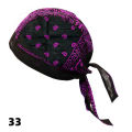Fashion Pirate Cap Men Cotton Printed Sun Protection Cycling Summer Bandana Cashew Women Hat Spring Hip-hop Headscarf Headband. 