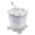 Andarm Mini Portable Washing Machine 2 In 1 Hand Operated Cranking Mini Washer. 