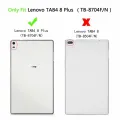 Funda For Lenovo Tab 4 8 Plus 8 inch Tablet Cover Case For Lenovo TB-8704F TB-8704X Capa_Slim&Magnetic&3-Folded&Smart Wake-Sleep. 