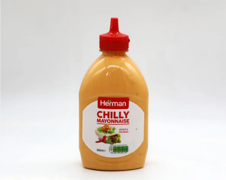 1%20Pcs%20Herman%20Creamy%20Garlic%20and%20chilli%20Mayonnaise%20500ml%20-%20Image%203