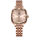 Poedagar PO712 RoseGold Stainless Steel Analog Wrist Watch For Women. 