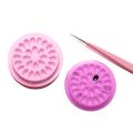 20/100pcs Eyelash Glue Stand Holder Eyelash Extension Supplies Adhesive Pallet Plastic Gasket Eye Lashes Glue Pads Makeup Tool. 