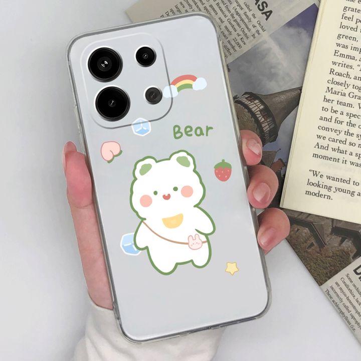 Phone%20Case%20For%20Xiaomi%20Redmi%20Note%2013%204G%20Back%20Cover%20Cute%20Cat%20Shockproof%20Transparent%20Silicone%20Matte%20TPU%20For%20Redmi%20Note%2013%20Pro%20Funda%20-%20Image%209