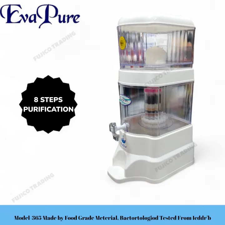 Eva Pure 8 Steps Purification 36L Water Filter 36S Made by Food Grade ...