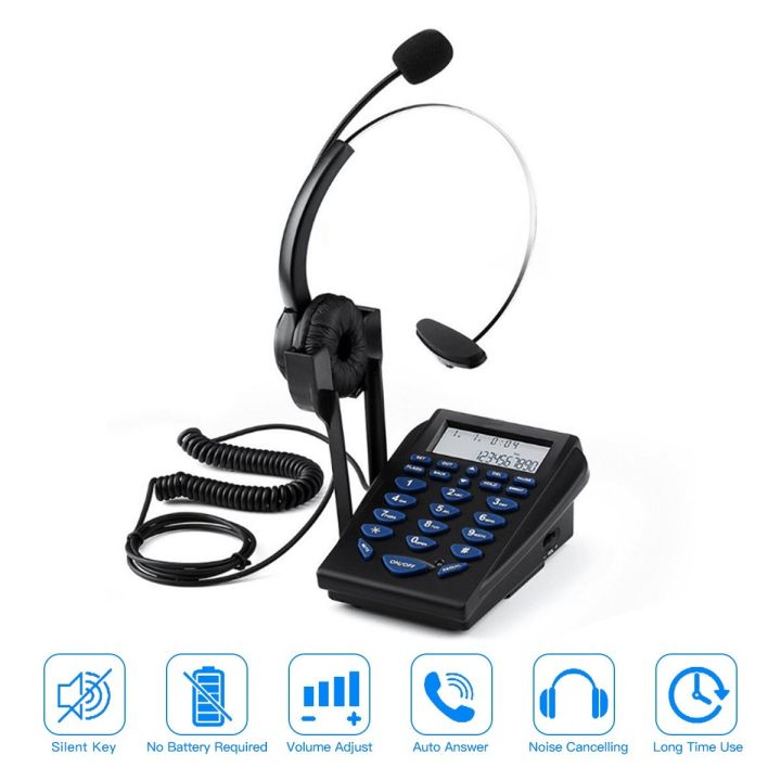 Call%20Center%20Telephone%20Dialpad%20Corded%20Telephone%20-%20black%20-%20Image%203