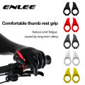 ENLEE Bicycle Deputy Handle Plastic Anti-Slip Bike Secondary Rest Handlebar Lightweight Handlebars With Lock Ring Kit New.