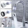 Practical Household Faucet Filter Splash-proof Head Shower Water Filter Universal Kitchen Tap Water Booster Stretchable Extender. 
