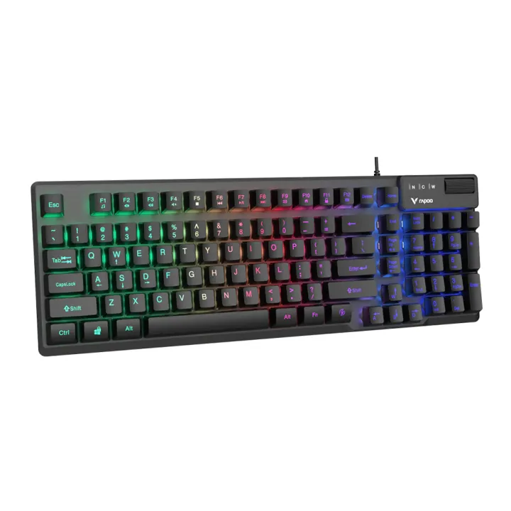 Rapoo%20V50S-98%20Backlit%20Gaming%20Keyboard%20-%20%2019-key%20conflict-free%20design%20for%20smooth%20gaming%20-%20Switchable%20arrow%20keys%20and%20WASD%20for%20flexible%20control%20-%20Dedicated%20volume%20wheel%20and%20Fn%20multimedia%20hotkeys%20-%20Spill-resistant%20with%20adjustable%20backlight%20and%20Windows%20lock%20-%20Image%205
