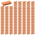 1750 Pieces Mini Bricks for Landscaping Miniature Bricks Brick Wall Small Bricks for Garden Parts,1/35 Scale.