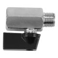 Water purifier small ball valve-2 x 1/4 bsp Ball Valve-pictures color.
