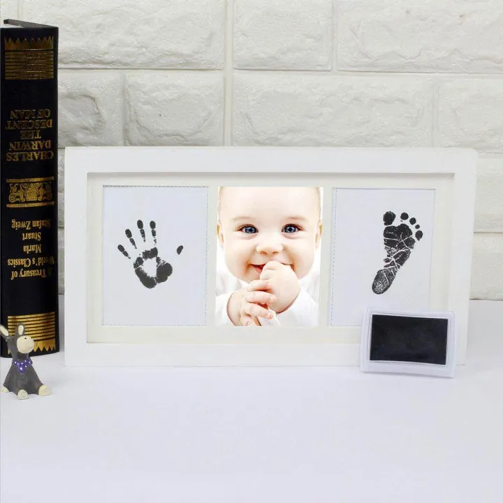 Baby%20Handprint%20Kit%20By%20Little%20Hippo%20-%20Newborn%20Baby%20Picture%20Frame%20(WHITE)%20Non%20Toxic%20INK!%20Baby%20Footprint%20Kit%20Best%20Baby%20Shower%20Gifts!%20Perfect%20For%20Baby%20Boy%20Gifts%20And%20Baby%20Girls%20Gifts%20-%20Image%203