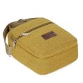 Canvas men's crossbody bag, shoulder bag, European and American retro men's light tide bag, vertical multi-purpose men's bag, new style.