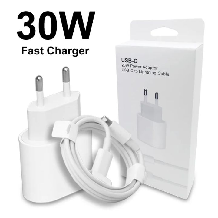 Original 30W USB-C Power Adapter Fast Charger For Apple iPhone 14