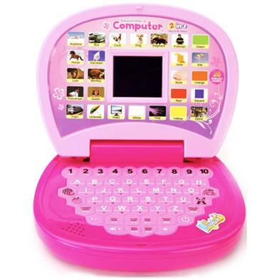 Educational Learning Laptop for Kids with LED Display, Alphabet ABC and 123 Number Learning Computer for Kids