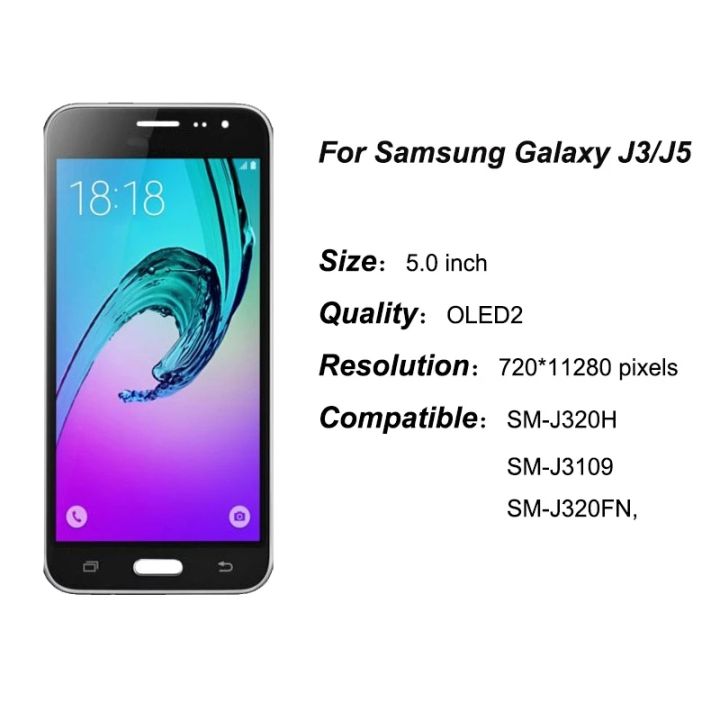 LCD%20For%20Samsung%20Galaxy%20J5%202015%20J500%20SM-J500F%20J500G%20J500FN%20Display%20Touch%20Screen%20Digitizer%20Assembly%20Replacement%20Parts%20-%20Image%205