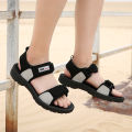 Sandals Men's Summer 2023 New Student Open Toe Casual Versatile Velcro Ultra Light and Super Soft Non-Slip Beach Shoes. 