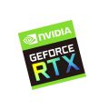 12 Styles Graphics Card Sticker RTX 2080Ti 2070 2060 TITAN VR GTX 1650 1660Ti Label 1PC. 