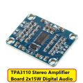 XH-M228 3110 TPA3110 TPA3110D2 DC 8-18V 3A 15W 15W 2 Channel Digital Audio Stereo Power Amplifier Board 15W Power Ultra Thin Digital Power Amplifiers Module . 