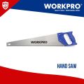 Workpro Hand Saw 20 inch Universal Handsaw with Non-Slip Comfortable Handle, Anti-rust Wood Saw With Chip Removal Design, Heavy-Duty Hand Saw for Cutting Wood, Laminate, PVC. 