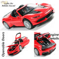 Ferrari J50 Diecast Alloy Car 1:32 Supercar Vehicles Metal Car Model Car Sound Light Toys For Gift. 