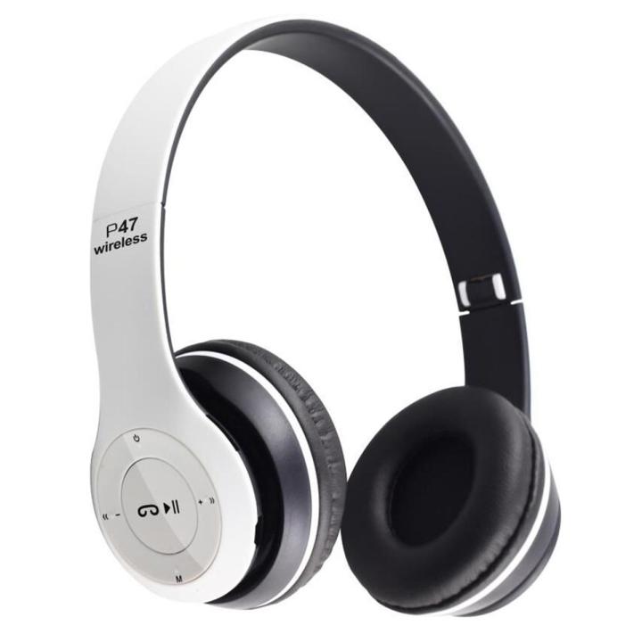 P47 - Wireless Bluetooth Headphone - Black