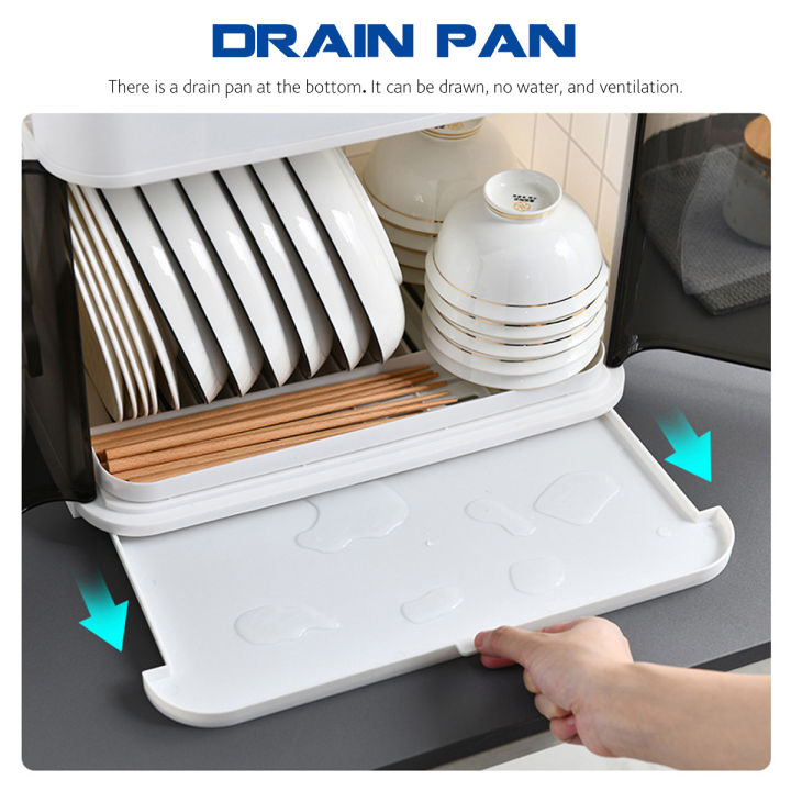 Household%20Kitchen%20Multifunctional%20Double-Layer%20Plastic%20Dish%20Rack%20With%20Lid%20-%20Image%206