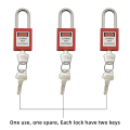 Lockout Tagout Kit -Lockout Tagout Tag, Nylon Tie, Nylon Storage Bag, RedSafety Padlock, Lockout Tagout Locks ( Red Kit ). 