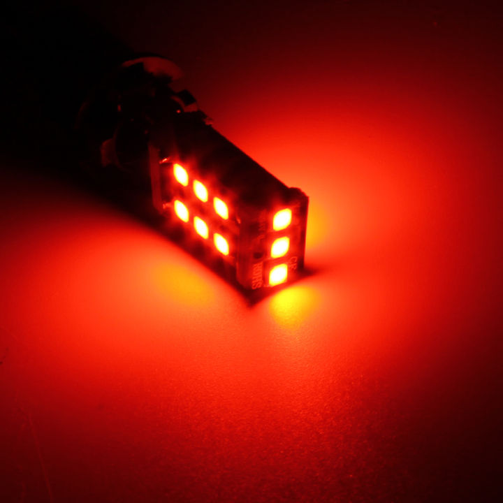 (New)2%20PCS%20T15%203W%20Red%20Light%20300LM%20SMD%202835%20LED%20Car%20Rear%20Fog%20Lamp%20/%20Backup%20Light%20for%20Vehicles,%20DC%2012V%20-%20Image%207