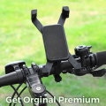 Bike Phone Mount Anti Shake and Stable Cradle Clamp with 360° Rotation Bicycle Phone Mount/Bike Accessories/Bike Phone Holder -Black. 