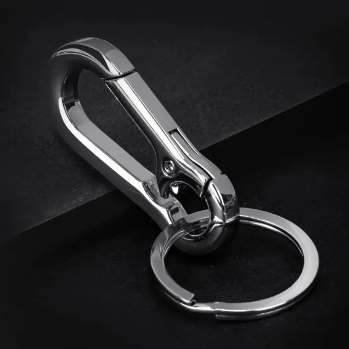 5Pcs%20Gourd%20Buckle%20Keychains%20Climbing%20Hook%20Stainless%20Steel%20Car%20Strong%20Carabiner%20Shape%20Keychain%20Accessories%20Metal%20Key%20Chain%20Ring%20-%20Image%205