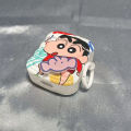 【NShisasN】Cartoon Crayon Shin-Chan Boochan Rotable Earphone Case for Airpods1/2Nd Case Airpodspro2 Apple Headphones Case Bluetooth 3Rd. 